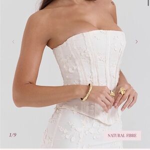 House of CB Dakota ivory corset